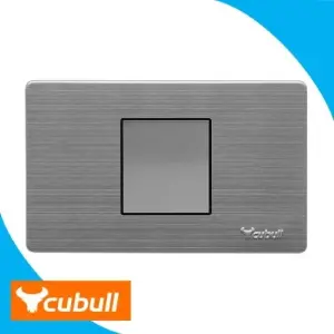 Interruptor Simple Acero Cubull